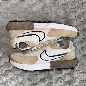 Nike Women's Fontanka Waffle in the "Sanddrift White”